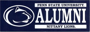 magnet Penn State University Alumni with Athletic Logo